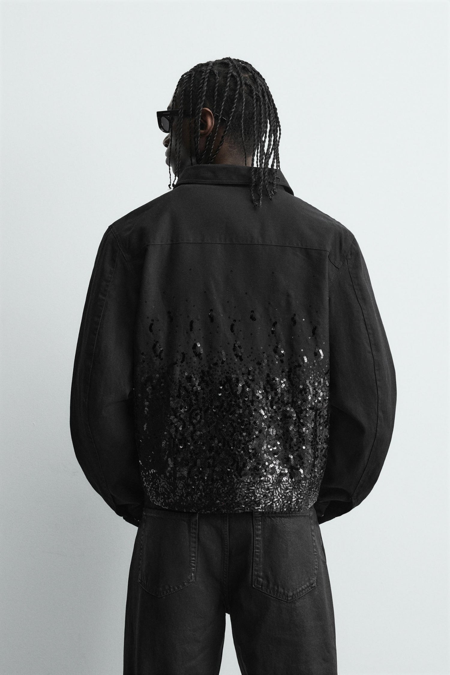 MIDNIGHT SEQUIN JACKET